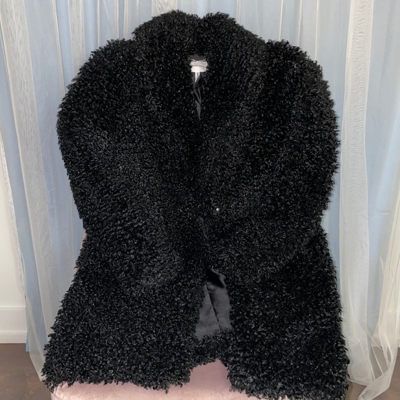 BCBGeneration Faux Fur Coat - Picture 1 of 11